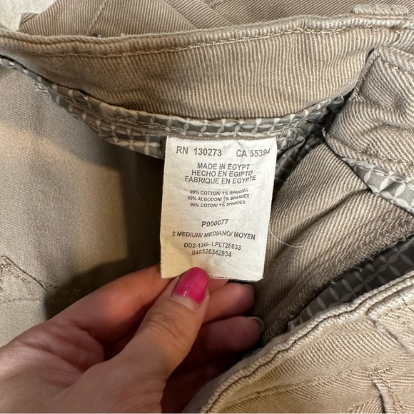 Lee Platinum Label Classic Tan Straight Leg Denim Pants - Picture 12 of 13